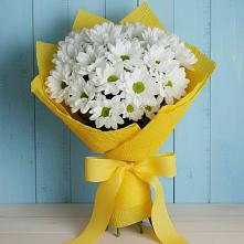 Букет цветов из:  Хризантемы в Комсомольском Воронежской области