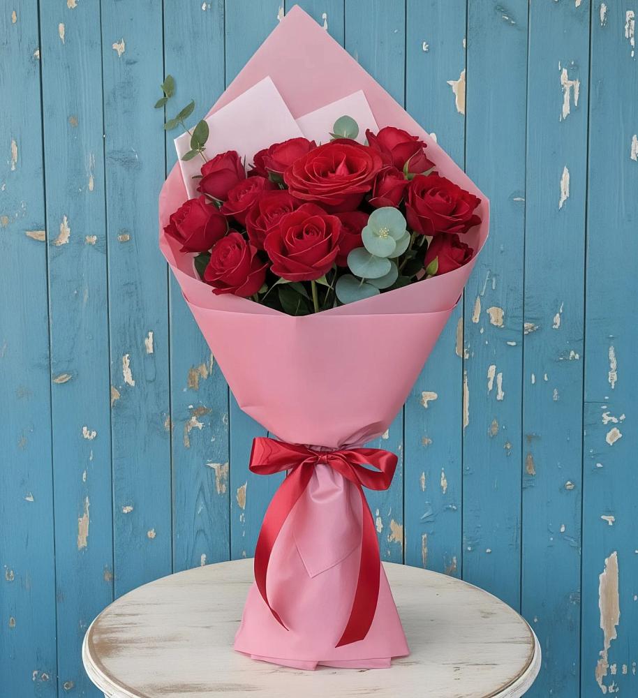 Букет цветов из: Розы в Комсомольском Воронежской области