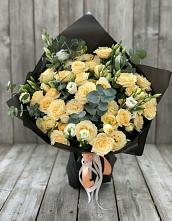 Букет цветов из:  Розы и Лизиантусы #REPLACE_PRED# Комсомольском Воронежской области