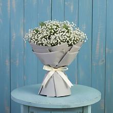 Букет цветов из:  Гипсофила в Комсомольском Воронежской области