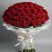 Букет 101 Красная роза Блэк Мэджик в Комсомольском Воронежской области