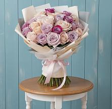 Букет цветов из:  Розы в Комсомольском Воронежской области