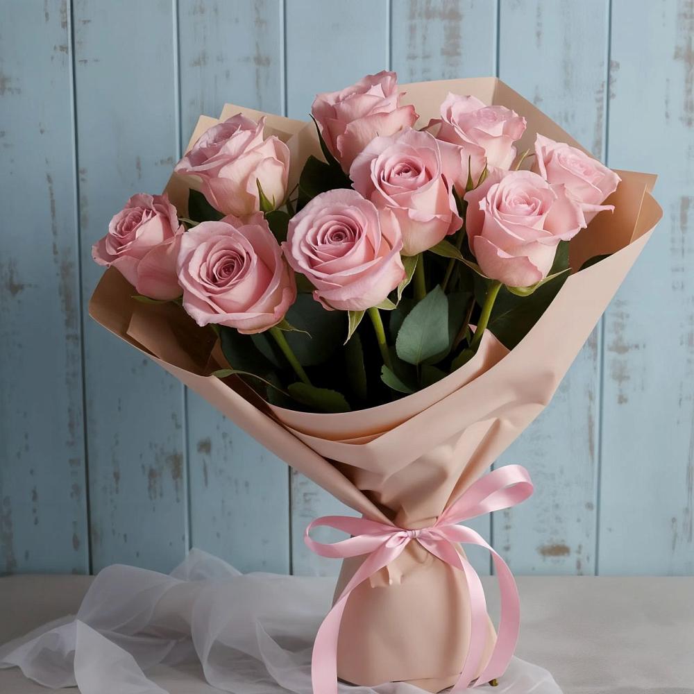 Букет цветов из: Розы в Комсомольском Воронежской области