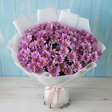 Букет цветов из:  Хризантемы в Комсомольском Воронежской области