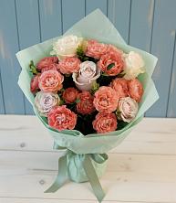 Букет цветов из:  Розы в Комсомольском Воронежской области