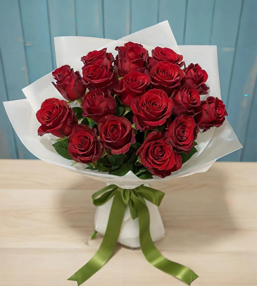 Букет Красные розы в Комсомольском Воронежской области