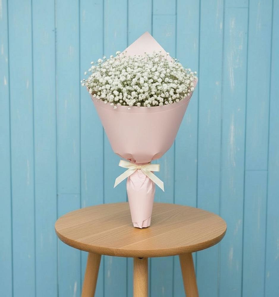 Букет цветов из: Гипсофила в Комсомольском Воронежской области