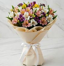 Букет цветов из:  Альстромерии #REPLACE_PRED# Комсомольском Воронежской области