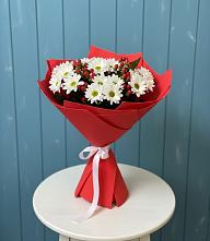 Букет цветов из:  Хризантемы в Комсомольском Воронежской области