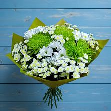 Букет цветов из:  Хризантемы в Комсомольском Воронежской области