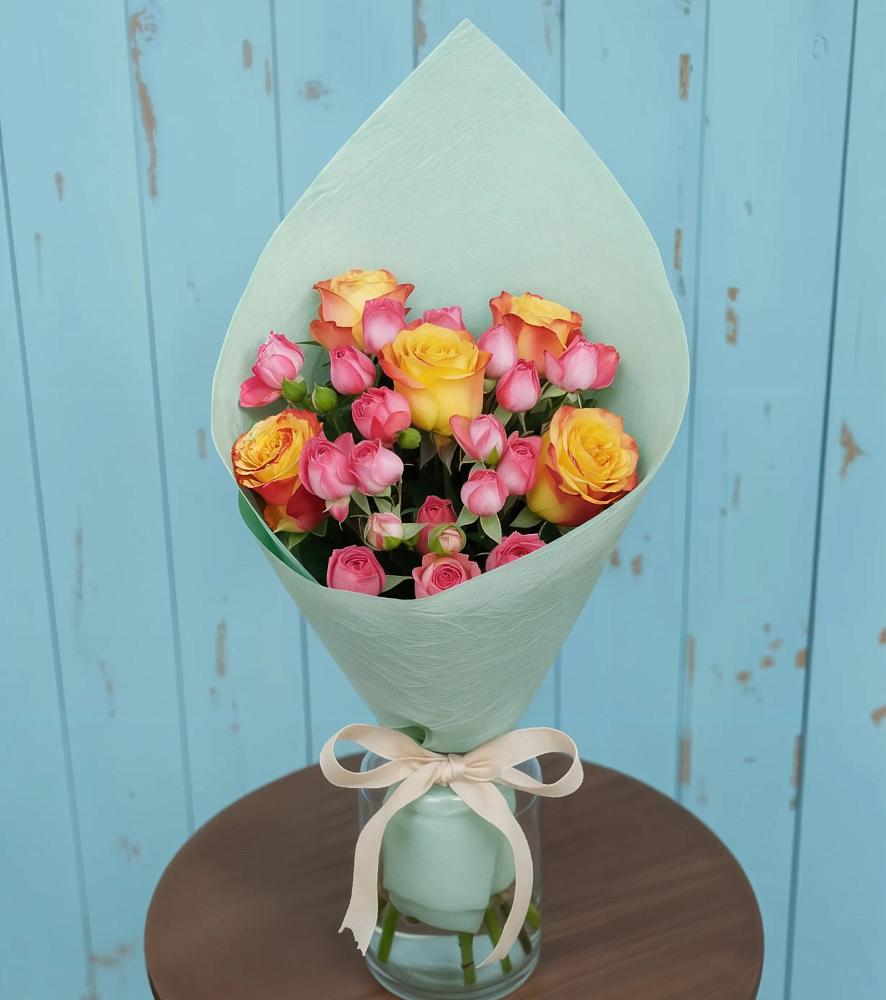 Букет цветов из: Розы в Комсомольском Воронежской области