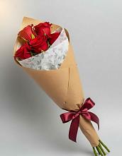 Букет цветов из:  Розы в Комсомольском Воронежской области