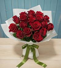Букет Красные розы в Комсомольском Воронежской области