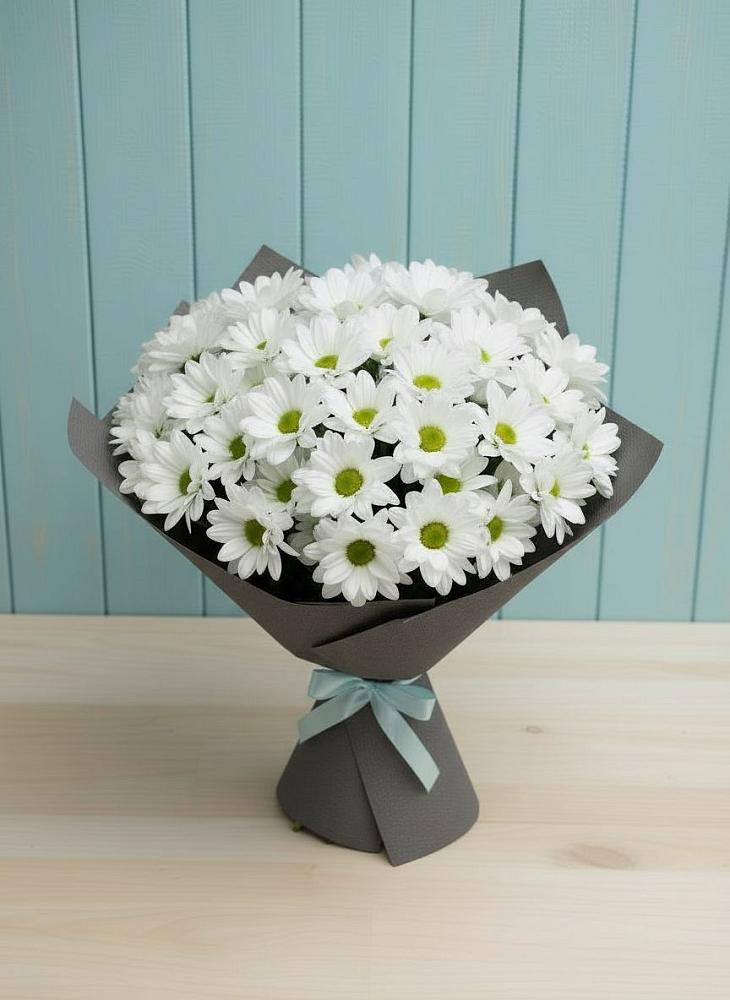 Букет цветов из: Хризантемы в Комсомольском Воронежской области