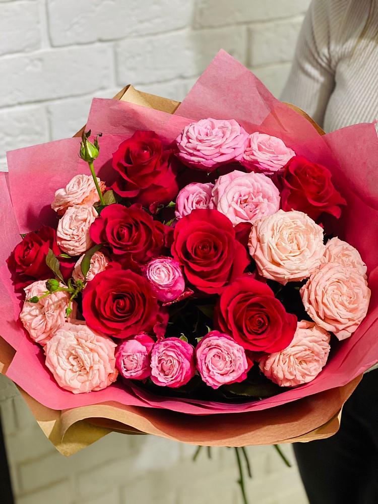 Букет цветов из: Розы в Комсомольском Воронежской области