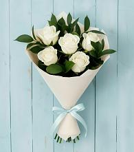 Букет цветов из:  Розы в Комсомольском Воронежской области