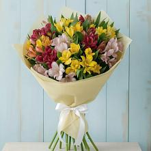 Букет цветов из:  Альстромерии в Комсомольском Воронежской области