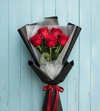 Букет цветов из:  Розы в Комсомольском Воронежской области