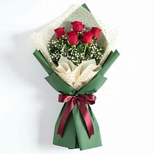 Букет цветов из:  Розы в Комсомольском Воронежской области