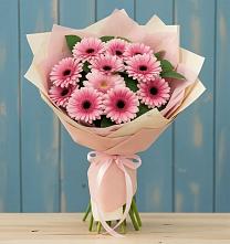 Букет цветов из:  Герберы в Комсомольском Воронежской области