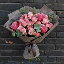 Букет цветов из:  Розы в Комсомольском Воронежской области