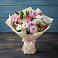 Букет цветов из: Хризантемы, Альстромерии и Розы в Комсомольском Воронежской области